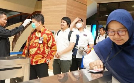 Cegah COVID-19, Kemenperin dan BEI Mulai Terapkan Pengecekan Suhu Tubuh