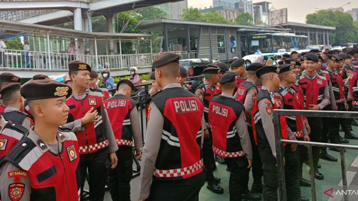 1,634 Personnel Secure Jakarta Pilkada Debate At JIEXPO Kemayoran