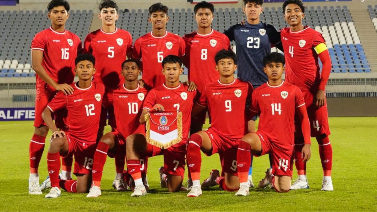 U-17インドネシア代表がU-17アジアカップ2025決勝に進出