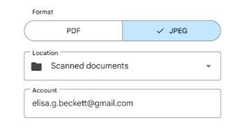 Google Drive Now Can Save Documents Scanned As JPEG