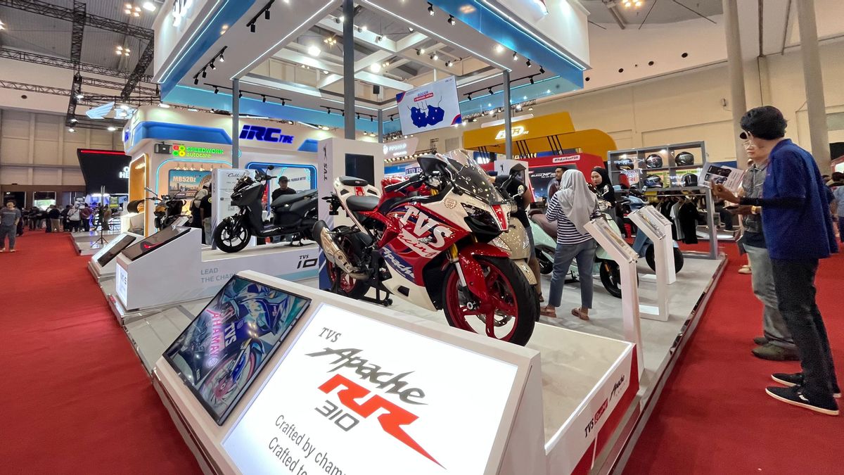 TVS Tampilkan Lini Lengkap Motor di IMOS, Hadirkan Program Menarik