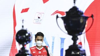 印度尼西亚在托马斯杯决赛中对阵印度派出主力阵型