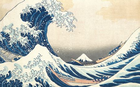 'The Great Wave off Kanagawa' Cetak Rekor Baru Lelang Karya Seni Katsushika Hokusai