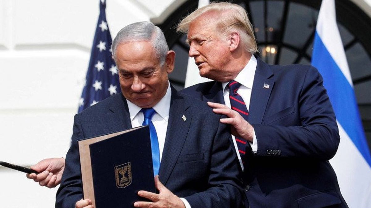 À Commencer Par La Suppression Des Photos De Trump Sur Twitter, Le Geste Du Premier Ministre Israélien Netanyahu Garde Ses Distances Avec Ses Puissants Alliés