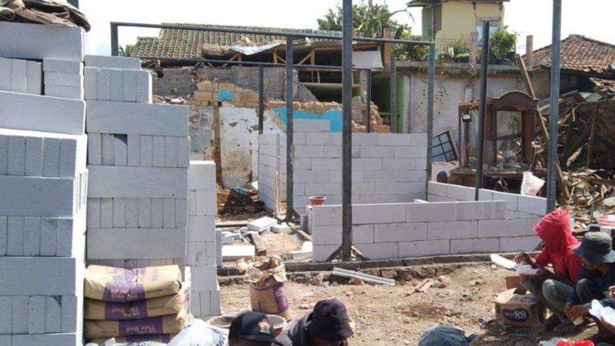 Pemkab Cianjur Bangun Rumah Contoh Tahan Gempa di Nagrak