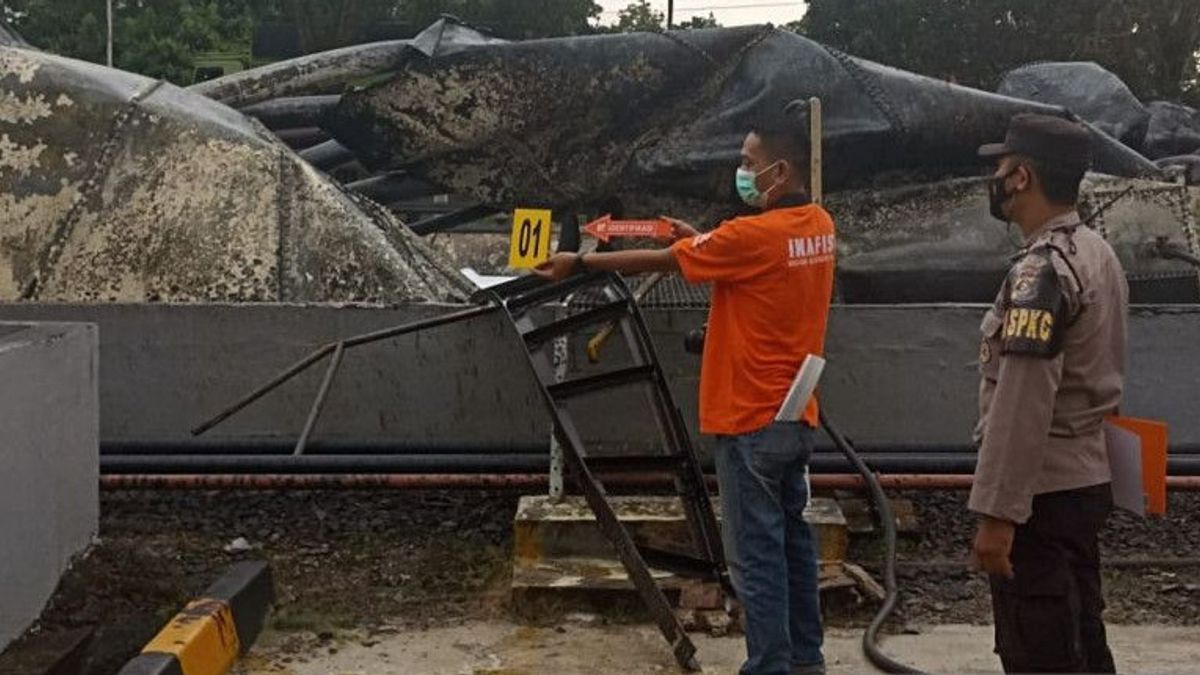 Polisi Selidiki Ledakan Stasiun Pompa Minyak Mentah Pertamina Banyuasin