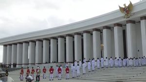 Duplikat Bendera Pusaka dan Salinan Naskah Teks Proklamasi Tiba serta Disimpan di Istana Negara IKN