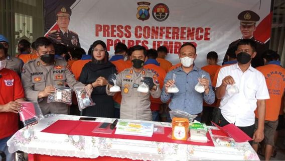 2 Drug Dealers In Jember Arrested, 1.3 Kg Of Sabu Confiscated