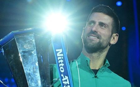 Novak Djokovic Ukir Rekor usai Juara ATP Finals