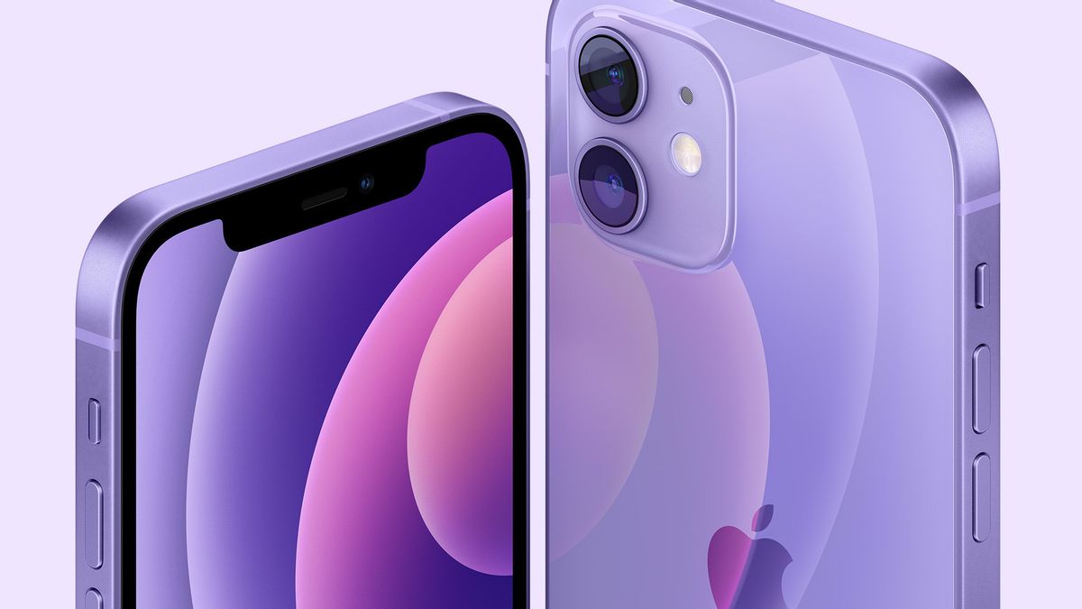 ウンユiphone 12は今紫色の色を持っています