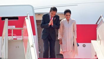 President Jokowi And First Lady Leave For Germany To Attend Hannover Messe 2023