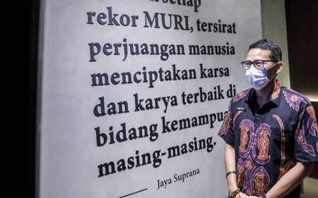 Proyek Revitalisasi Galeri MURI Diresmikan Menparekraf