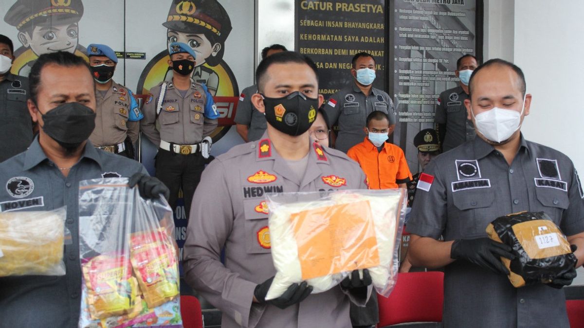 Terbongkarnya Pabrik Sabu-sabu di Tangsel, Polisi Tangkap 4 Orang Bandar Narkoba di Bogor 