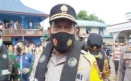 Kapolda Kalsel Perintahkan Jajaran Polres Siaga Banjir