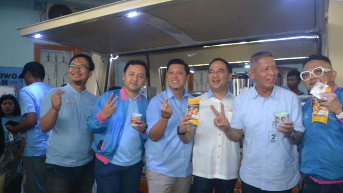 TKN-TKD Jateng lance un camion Food Gemoy à Semarang