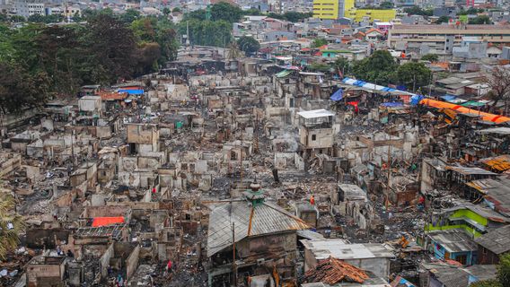 Acting Governor Of DKI Calls The Provincial Government Not Promising Kemayoran Fire Victims Back To Their Original Location