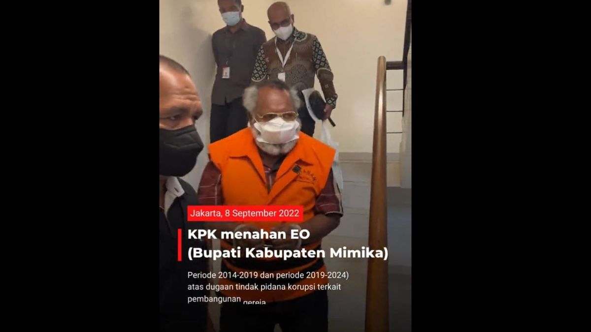 KPK确认在米米卡·摄政的案件中没有刑事定罪