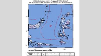 マグニチュード5.6の地震がスラウェシ北部を揺るがし、津波の可能性はない 