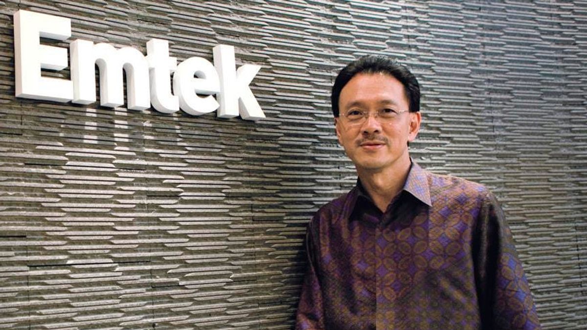 在上周与企业集团Hary Tanoesoedibjo成为家庭后，Emtek报告的收入为12.84万亿印尼盾，利润为5.65万亿印尼盾