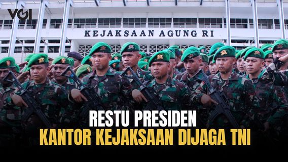 Kantor Kejaksaan Dijaga TNI, Sudah Mendapatkan Restu Presiden Prabowo Subianto