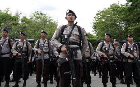 Demo Buruh Lagi, 6.612 Personel Gabungan Bersiaga di Sekitar Monas Jakarta