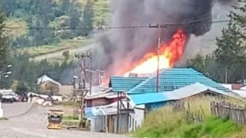 Back To Throwing! KKB Papua Burns Residents' Houses In Ilaga, A Total Of 16 Residents' Houses Burnt