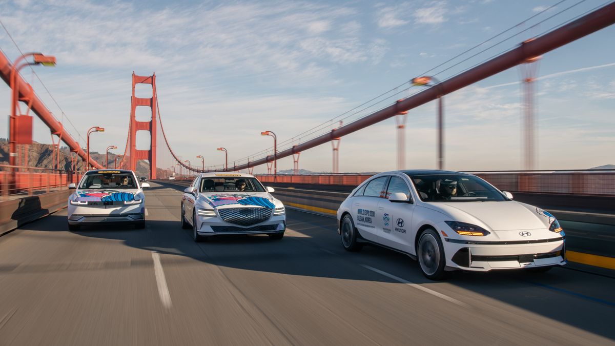Hyundai Showcases 'Art Cars' Coinciding With APEC 2023 Event In San Francisco