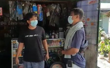 Viral Pria di Ciputat, Lakukan Pemalakan ke Tukang Tambal Ban dengan Minta Oli Gratis