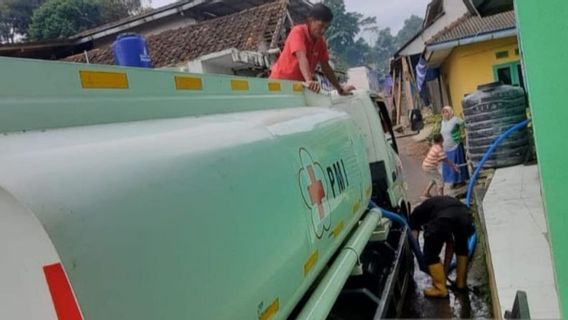 PMI Layani Kebutuhan Air Bersih untuk Korban Gempa Cianjur hingga Tiga Bulan ke Depan