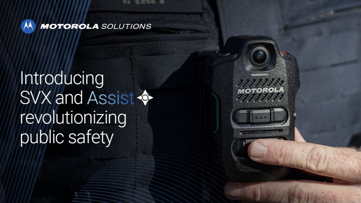 Motorola Solutions Luncurkan Perangkat SVX dan Asisten AI untuk Percepat Respons Darurat