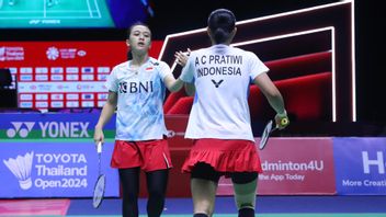نتيجة بطولة تايلاند المفتوحة 2024: آنا / تيوي ممثل إندونيسيا الوحيد في النهائي