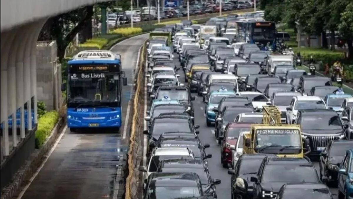 Pohon Tumbang Hingga Pengalihan Lalu Lintas Jumat Petang, Transjakarta Alihkan Rute-rute Ini
