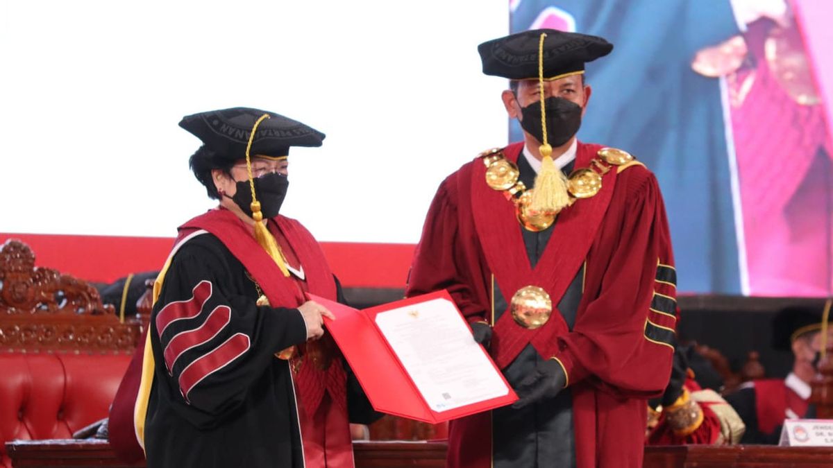 Megawati Dapat Gelar Profesor Kehormatan dari Unhan dalam Memori Hari Ini, 11 Juni 2021