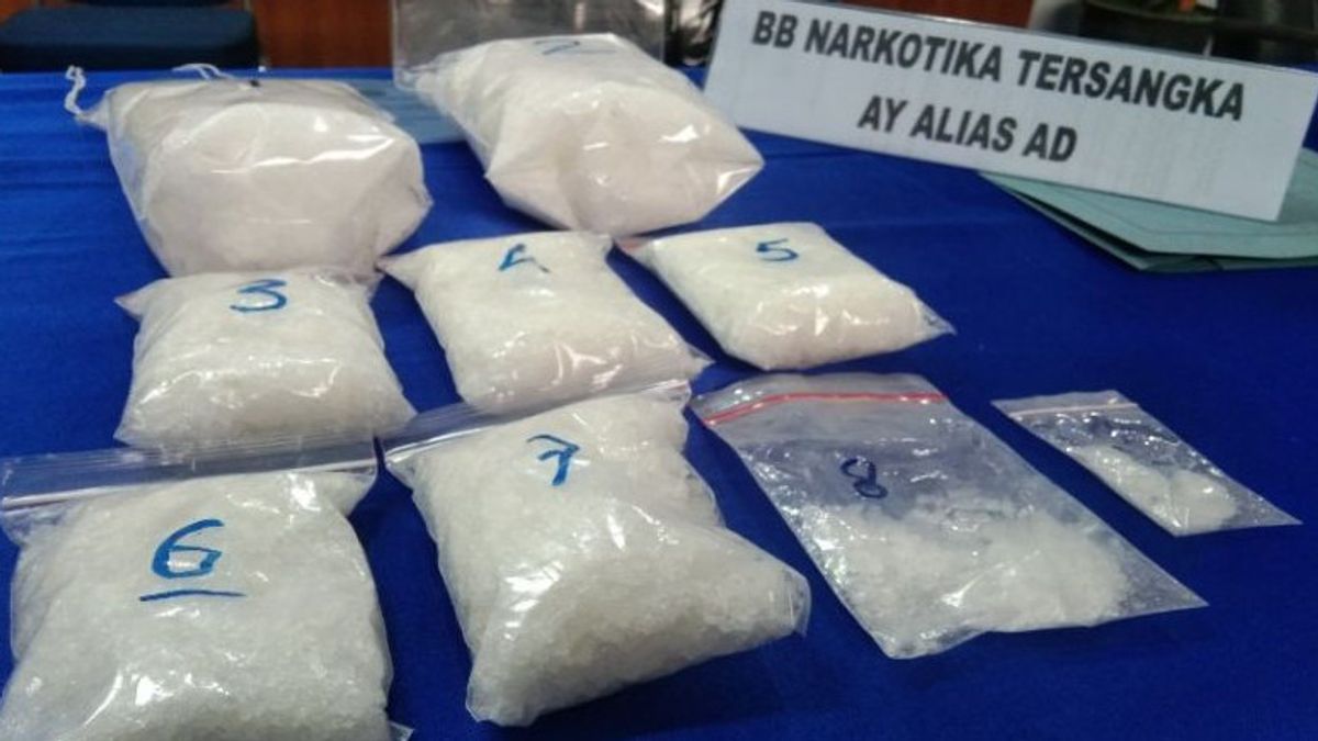 Within 11 Months, BNN Sultra Secures 7 Kg Of Shabu-Shabu And 18 Suspects