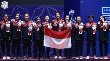 The Indonesian Women's Badminton Team Only Wins Silver Medals In The 2023 SEA Games Team Number, Reply In Individual!