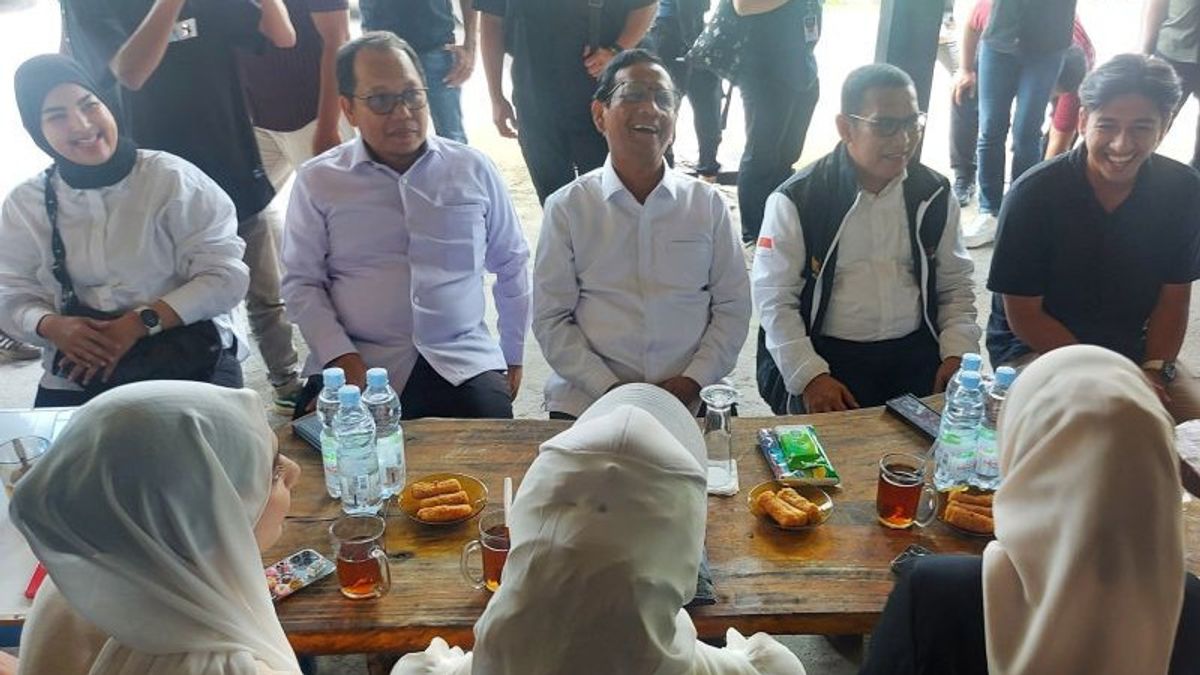Ngopi Bareng Anak Muda Aceh, Mahfud MD 命令不要散布恶作剧分裂者