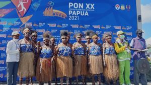Mengenal Tarian Adat Kamoro yang Ditampilkan Jelang Pertandingan Aeromodeling di PON Papua