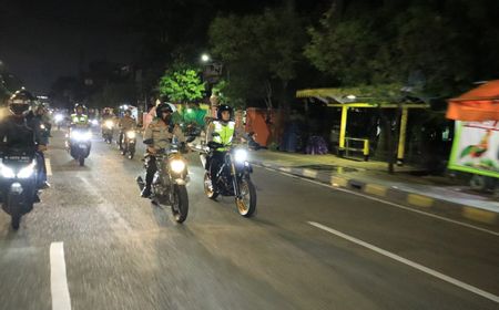 Polres Metro Jakarta Barat Gelar Patroli Skala Besar ke Sejumlah Titik Rawan Kejahatan