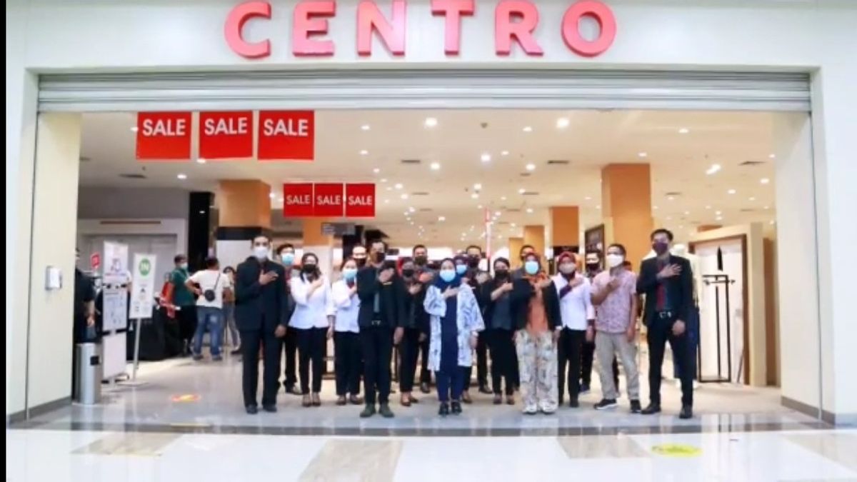 Centro Grand Store Soulever Les Jambes De Yogyakarta, Message D’adieu Pour Les Employés Rend Triste
