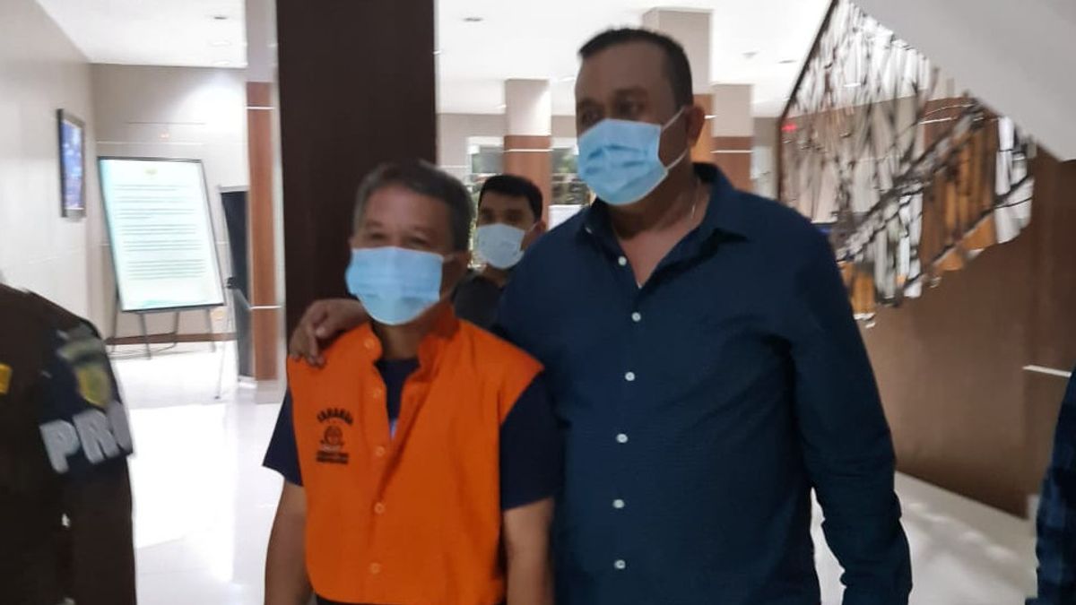 Had Been An Ojol Driver While On The Run, Suspect For Corruption In Road Construction In Asahan Arrested By The North Sumatran Prosecutor's Office