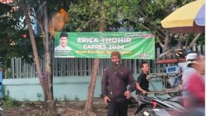  Spanduk Erick Thohir Capres 2024 Sengaja Dibuat Relawan Ciptaan, Agar Terkesan Sosok Dibutuhkan Rakyat