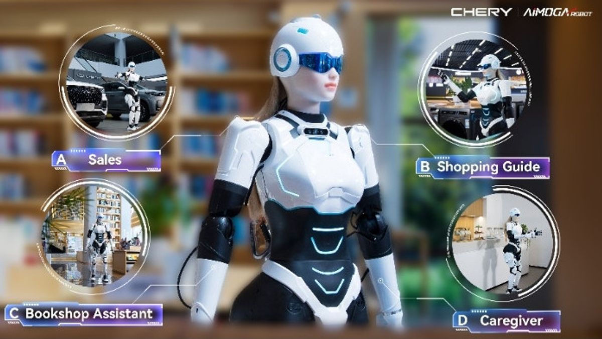 Chery's Unique Way Of Presenting New Breakthroughs To Serve Consumers, Using Smart Robots