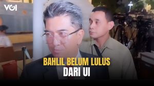 Bahlil's Dissertation Must Be Revised And Add Publication, UI Chancellor: This Issue Is Over