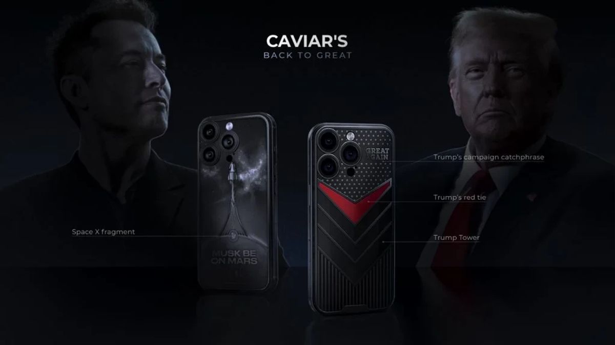 Caviar Launches IPhone 16 Collection Pro Visionaries, Models Steve Jobs, Donald Trump, And Elon Musk Priced At IDR 145 Million