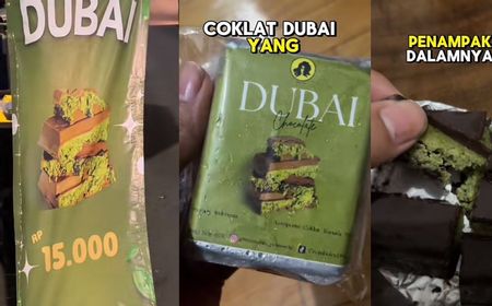 Murah Meriah, Penampakan Cokelat Dubai Kaki Lima di Semarang Seharga Rp 15 Ribu