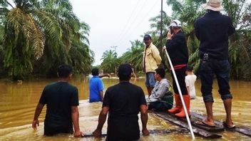 亚齐塔米昂洪水，数千人撤离