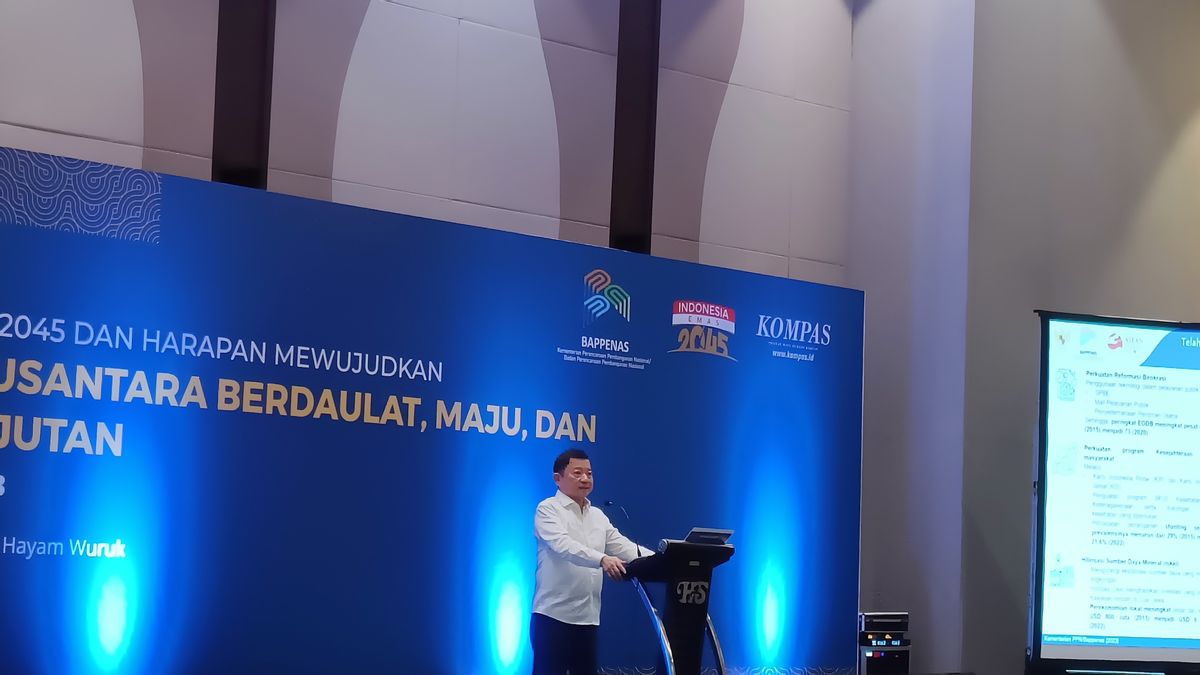 Bappenas Sets 5 Targets For Indonesia's Vision Of Gold 2045, Here's The List