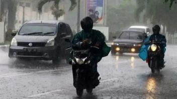 BMKG: 金曜日、インドネシアの多くの地域で大雨の可能性に注意してください