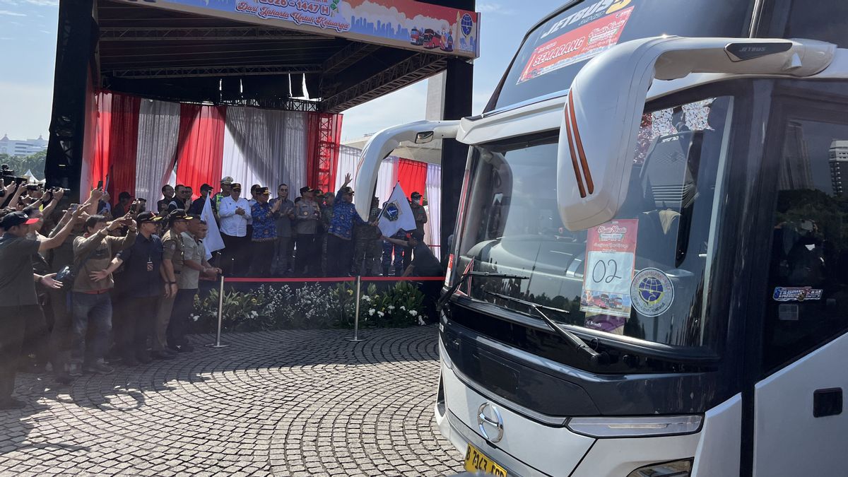 Bank Jakarta Sumbang Puluhan Bus Mudik Gratis Pemprov DKI Tahun Ini