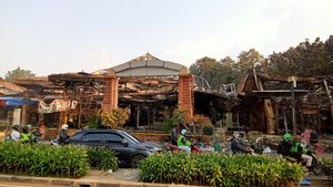 Puslabfor Polri Periksa Pasar Taman Puring Pascakebakaran 